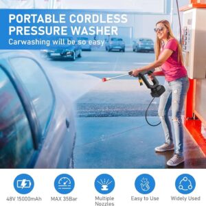 Pressure Water Gun Wireless Electric Portable Car Washer